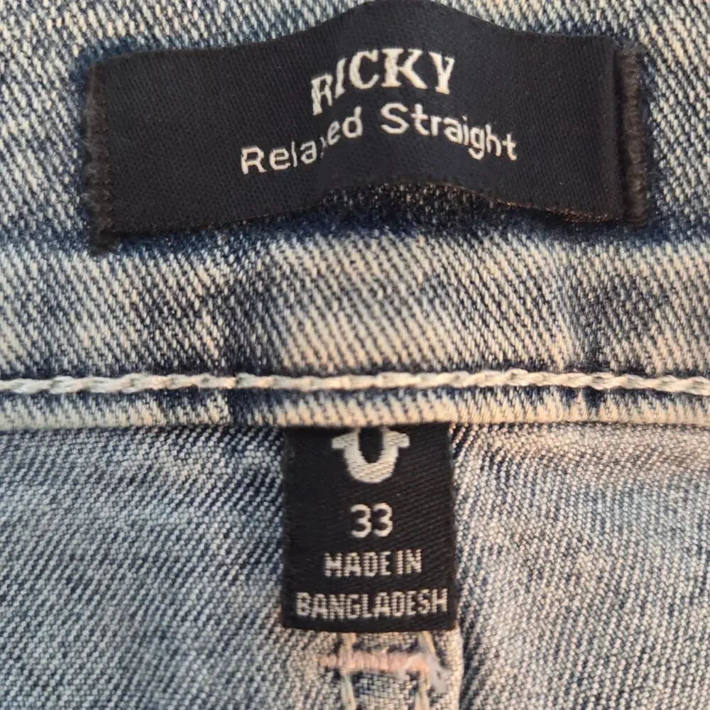 Men's NWT True Religion Relaxed Sraight 
